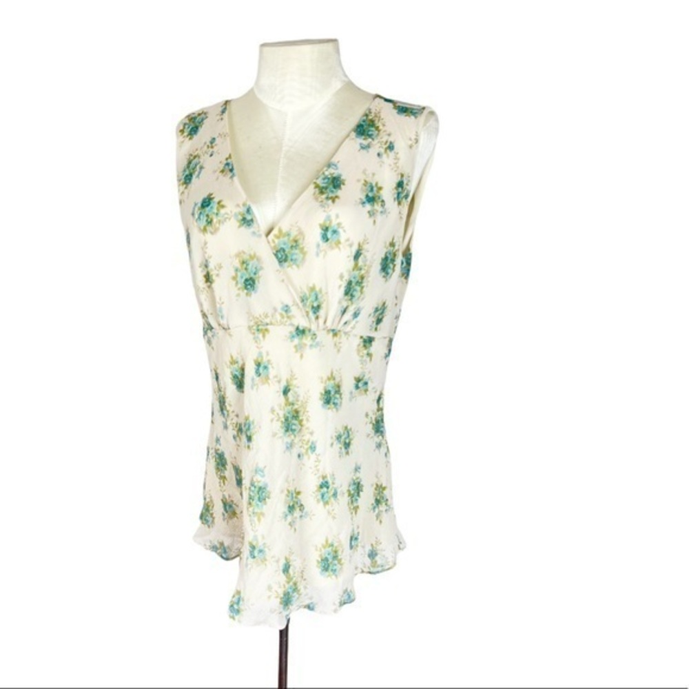 Y2K top Silk Fairy grunge fairycore size L layered semi sheer